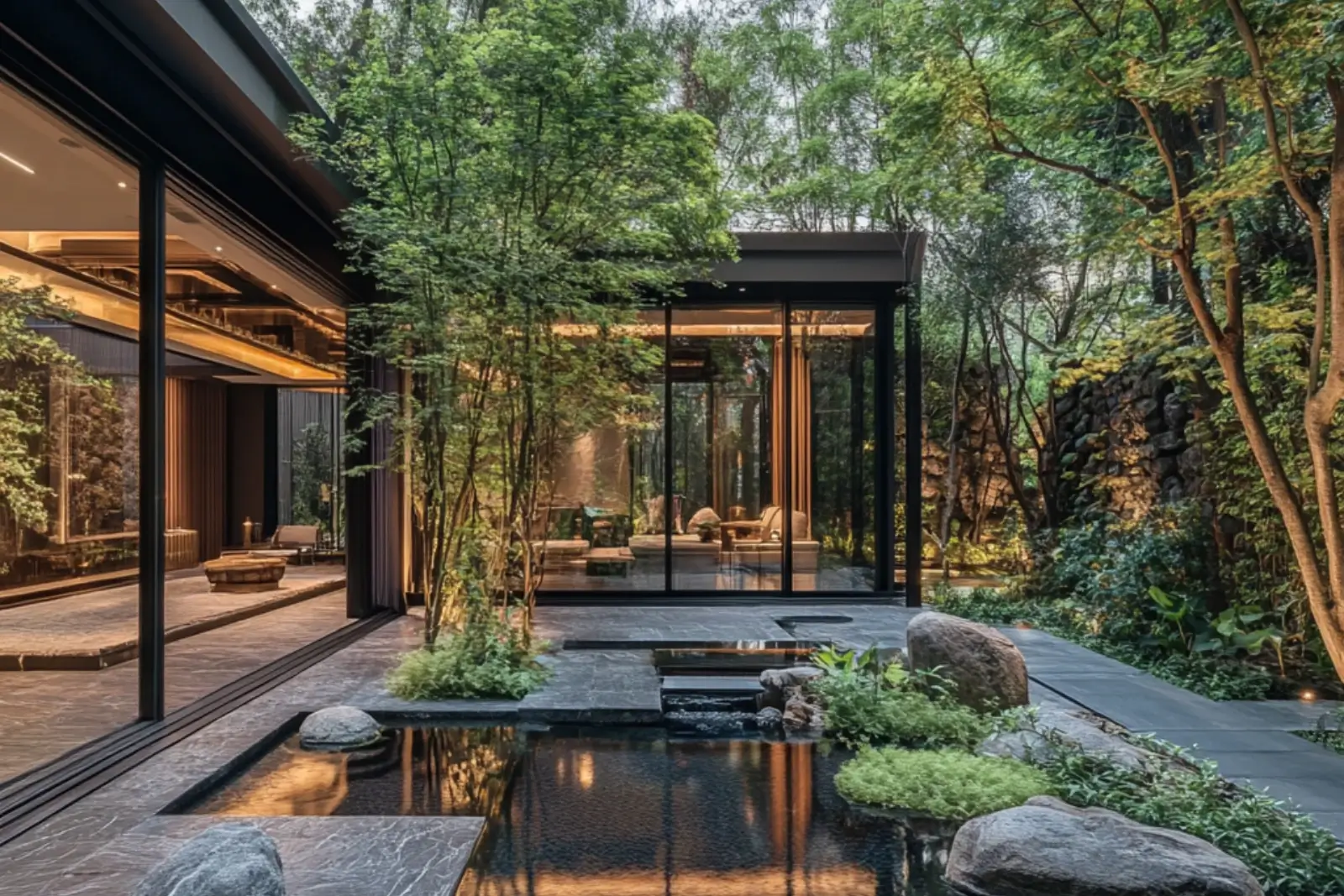 Jardin fend shui